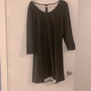 Kate Spade dress. Size 16. Never worn/with price tag. Black- small white dotes